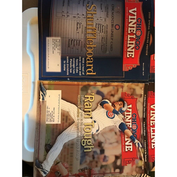 Chicago Cubs Vine Line Lot 12 Magazines All Of 2009 January Thru December - Picture 4 of 7